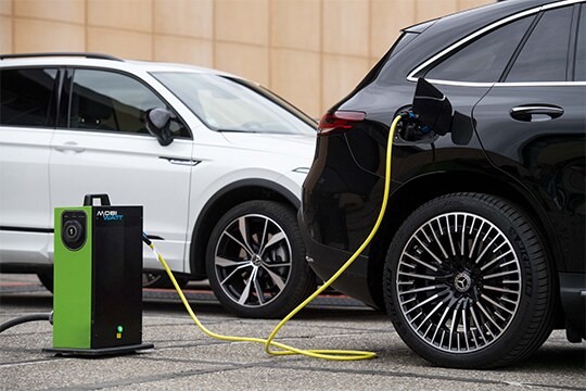 Bornes de recharge mobiles pour votre voiture électrique